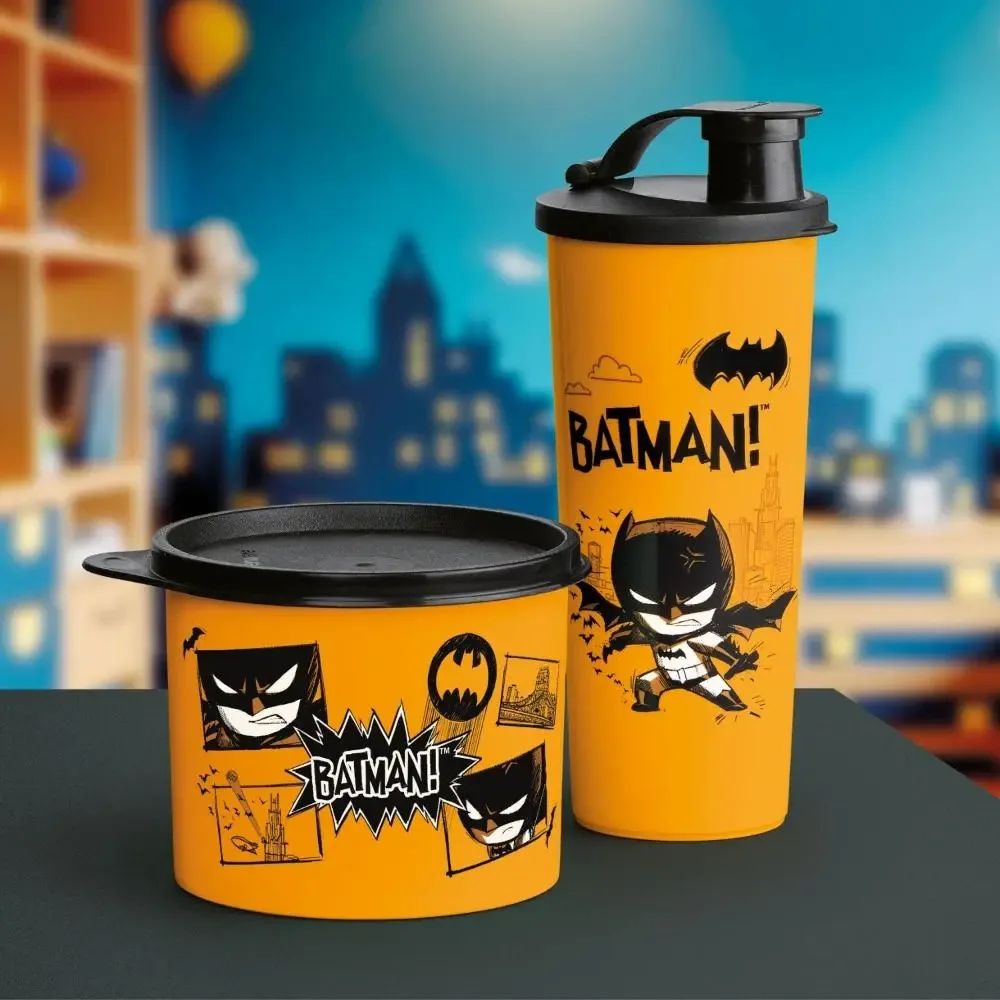 Pote Tupper Redondinha Kids 500ml Batman