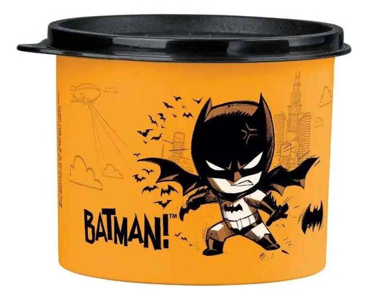 Pote Tupper Redondinha Kids 500ml Batman