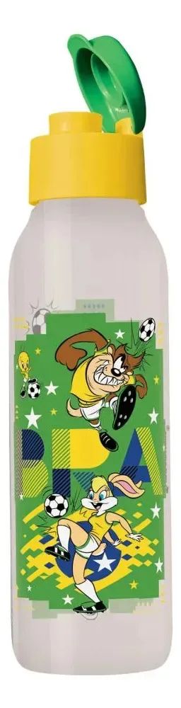 Garrafa Tupperware Eco Tupper Plus Time Looney Tunes 750ml